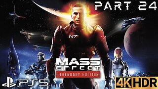 Noveria Part 1 | Mass Effect Legendary Edition Walkthrough Gameplay Part 24 | PS5, PS4 | 4K