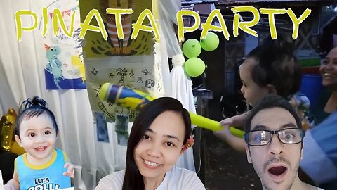 Xmandre and Dimple make Super Funny Pinata Party for Chesco Birthday #pinata #party #birthday