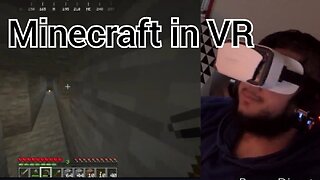 Minecraft in vr