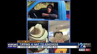 Tipping a hat to kindness