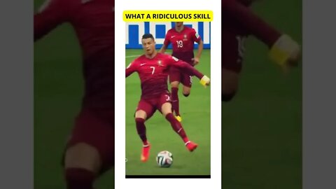 CHRISTIANO RONALDO EPIC SKILL #shorts #football #cr7