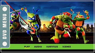 Teenage Mutant Ninja Turtles: Mutant Mayhem - DVD Menu