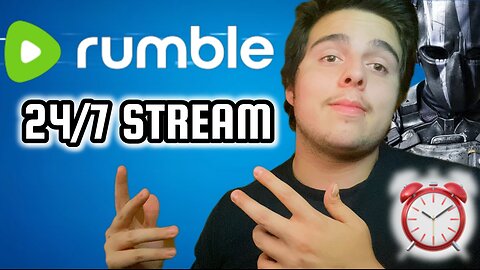 MY FIRST 24.7 STREAM ON RUMBLE | GAMING-REACTING-VIBESS!