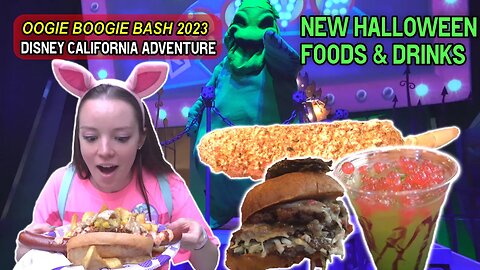 Exclusive Oogie Boogie Bash 2023 Foods | First Oogie Boogie Bash Experience