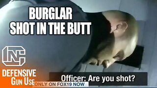 Burglar Shot In The Butt By Armed Ohio Homeowner