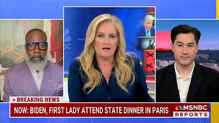 MSNBC Host Alex Witt Has To Kvell Over Jill Biden's Dress, When It Was A Hot Mess