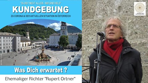 Der Richter im Ruhestand Rupert Ortner zur Aktuellen Politischen Lage