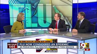 Flu now considered an epidemic