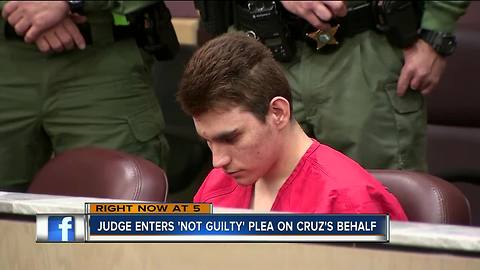 Ex-student charged in Florida school shooting silent in court