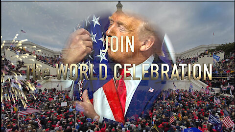 BANNED ON YOUTUBE: * * TRUMP is COMING BACK! * * WORLD CELEBRATION! * * Please SHARE with EVERYONE!