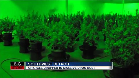 Charges dropped against 6 defendants in $1M cannabis raid in Detroit