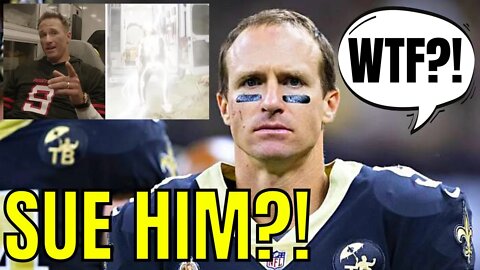 Saints Legend Drew Brees Being SUED For Being OFFENSIVE TO LIGHTNING by WOKE ACTIVIST!