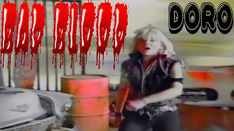 Doro - Bad Blood 1993 HD Remastered (Official Music Video Ministry Of Chick Metal,Cool Rad Babe)Song