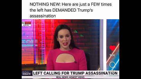 Leftist glorify violence, threaten or call for assassination of Trump