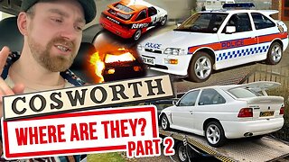 Police Ford Escort Cosworth fast response cars - where are they? (Part 2)