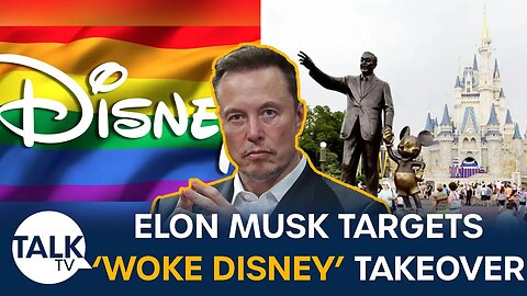MANdalorian & Musk. Disney's Woke Agenda: Elon Musk Targets Takeover To 'De-Woke' House Of Mouse