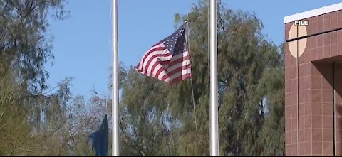 Flags at half-staff to honor Nevada peace officers killed in line of duty