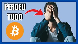 YOUTUBER perde todas suas CRIPTOMOEDAS