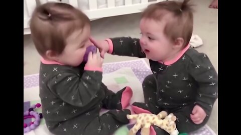 Best Videos Of Funny Twin Babies Compilation - Twins Baby Video