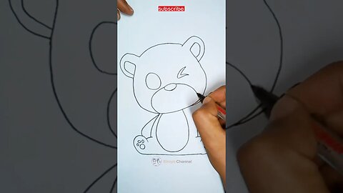 how to draw cute tiger
