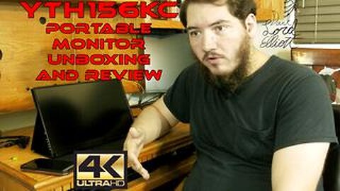 4k60 Portable Monitor YTH156KC Unboxing and Review!