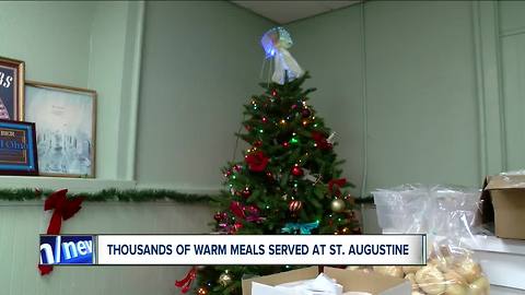 St. Augustine Church in Cleveland serves free meals to thousands on Christmas Day