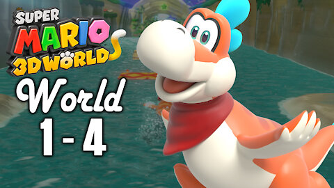 Super Mario 3D World - World 1-4