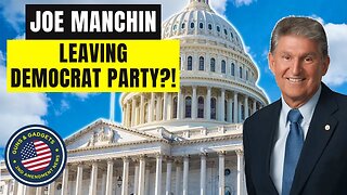 Senator Joe Manchin Leaving The Democrat Party Too?! Could Be Big For Gun Control!