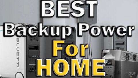 Best Generator For Home Backup Power