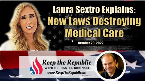 New Laws Destroying Medical Freedom with Laura Sextro, CEO of the Unity Project