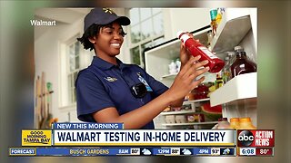 Walmart to deliver groceries inside your fridge when you're not home