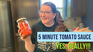5-Minute Fermented Tomato Sauce: Every Bit Counts Challenge Day 10