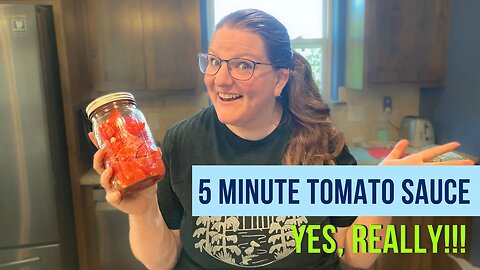 5-Minute Fermented Tomato Sauce: Every Bit Counts Challenge Day 10