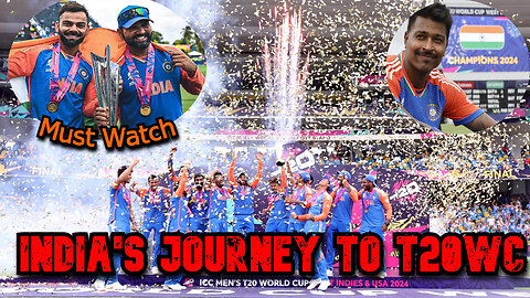 IND vs SAF Final , India wins T20WC 2024 , India’s story around the T20WC , Cricket Story