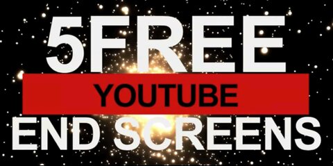 5 Free YouTube End Screen Templates