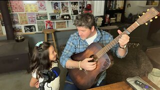 The Gambler by Fun (acoustic solo cover, and acoustic duet with my daughter)