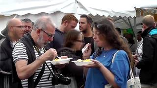 10,000 egg omelette served at Belgium festival