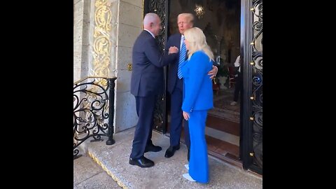 Donald Trump Meets With Israeli Prime Minister Benjamin Netanyahu At Mar-A-Lago