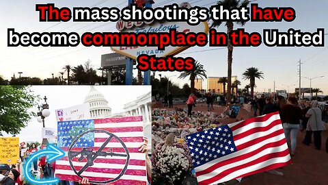 The mass shootings that have become commonplace in the United States | Haunted Time
