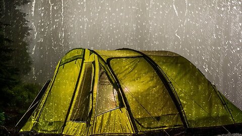 Soothing Rain Sound For Fast Sleep In Under 3 Minutes