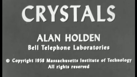 Physics and Properties of Crystals - Alan Holden 1958 MIT