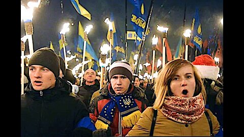 Ukrainian Protesters Demand Jews Apologize for the Holodomore Genocide!