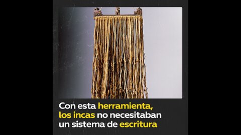 Los incas transmitían mensajes importantes con nudos