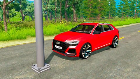 Audi RSq 8 VS Pillar – BeamNG.Drive
