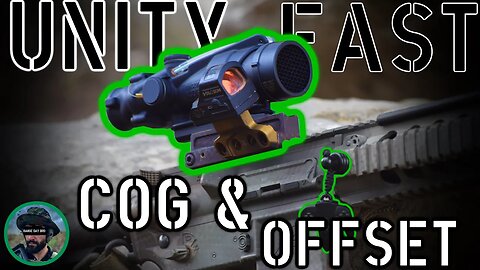 Shooting the Unity Tactical Fast COG Mount & Offset Red Dot