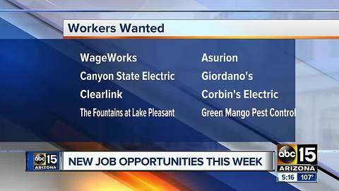 Several Valley companies now hiring