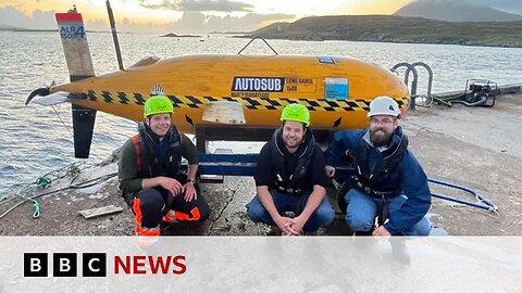 UK submarine ‘Boaty McBoatface’ returns to shore after deep ocean expedition | BBC News