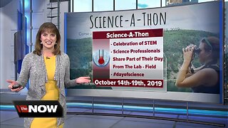 Geeking Out about Science-A-Thon this week