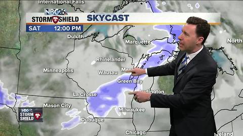 Michael Fish's NBC26 Storm Shield weather forecast