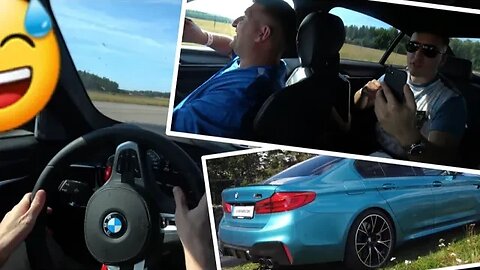 BMW M5 Competition 2WD POWERSLIDES with passengers. Pure M madness! [4k 60p]